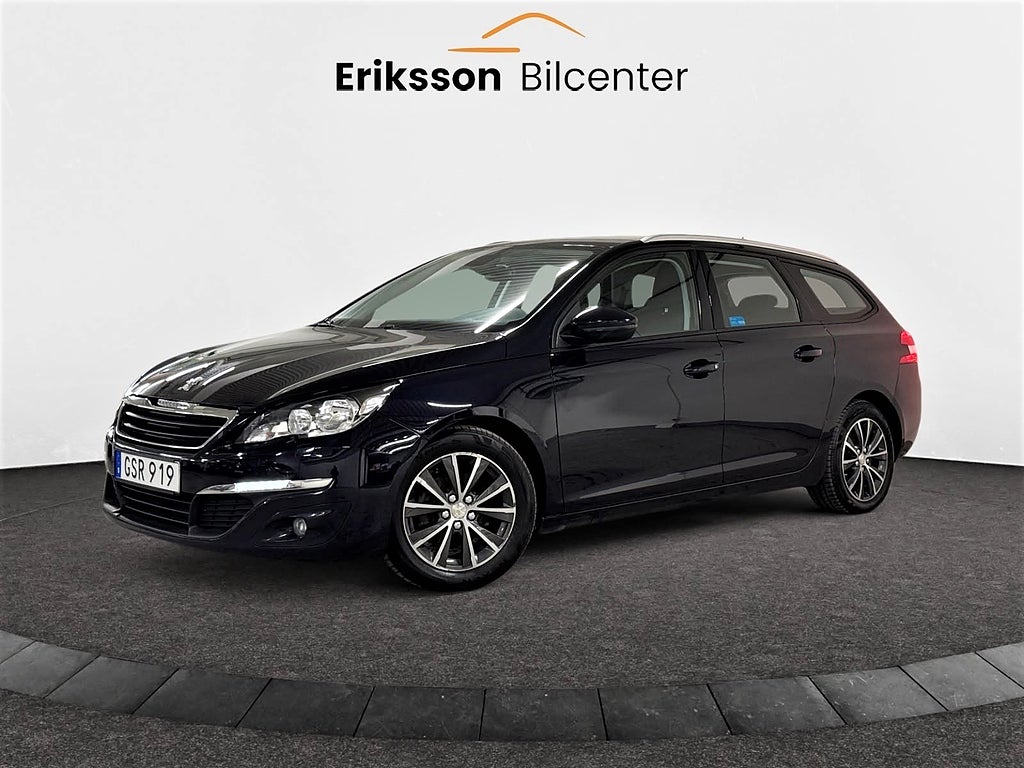 Peugeot 308 sw 1.6 BlueHDi 120hk Active Manuell B-kam/0%Ränta/Euro 6