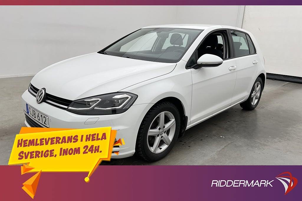 Volkswagen Golf 1.0 TSI 110hk CarPlay P-Sensorer Adapt-Fart