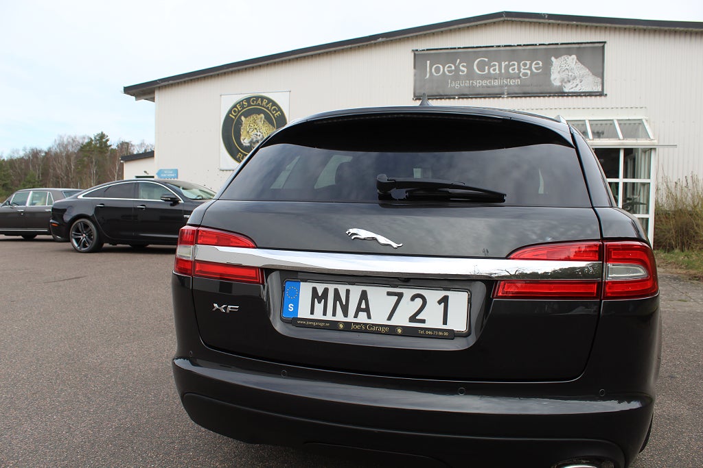 Jaguar XF Sportbrake 2.2 TDi4 Euro 5, drag, välservad, fin