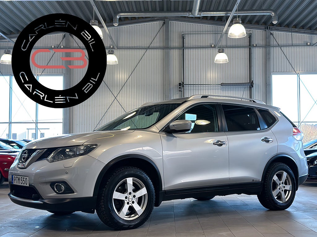 Nissan X-Trail 7-Sits 1.6 dCi 130hk Drag Pano Keyless Bluetooth SoV 