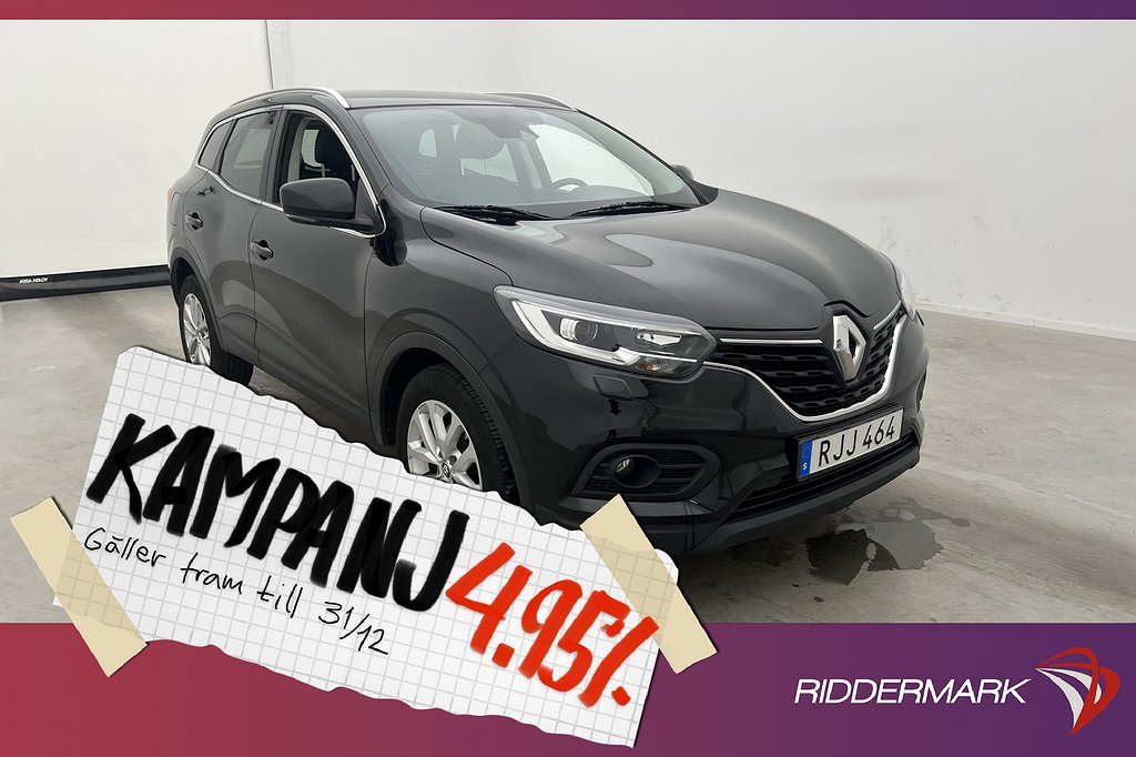 Renault Kadjar TCe 140hk Zen Sensorer Keyless 4,95% Ränta