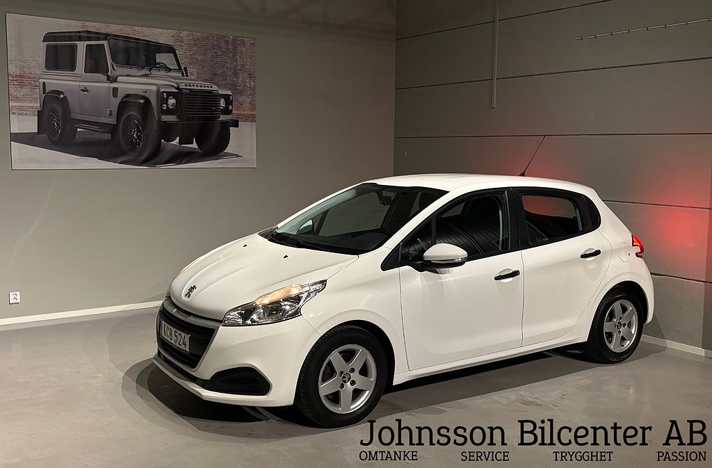 Peugeot 208 5-dörrar 1.0 PureTech Kamrem bytt 68hk 