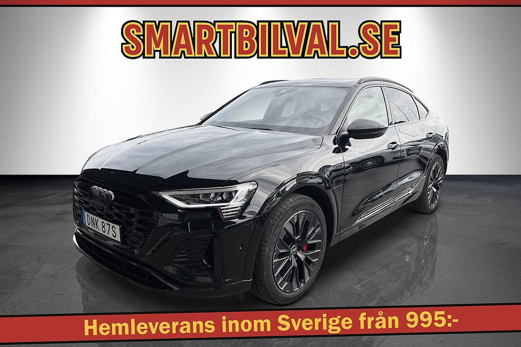 Audi Q8 Sportback 55 e-tron Quattro S Line MOMS 1 Ägare