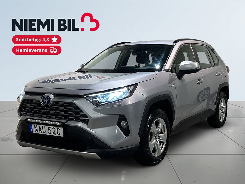 Toyota RAV4 Hybrid AWD-i E-CVT Mvärm Kamera LED-ramp S/V-hjul