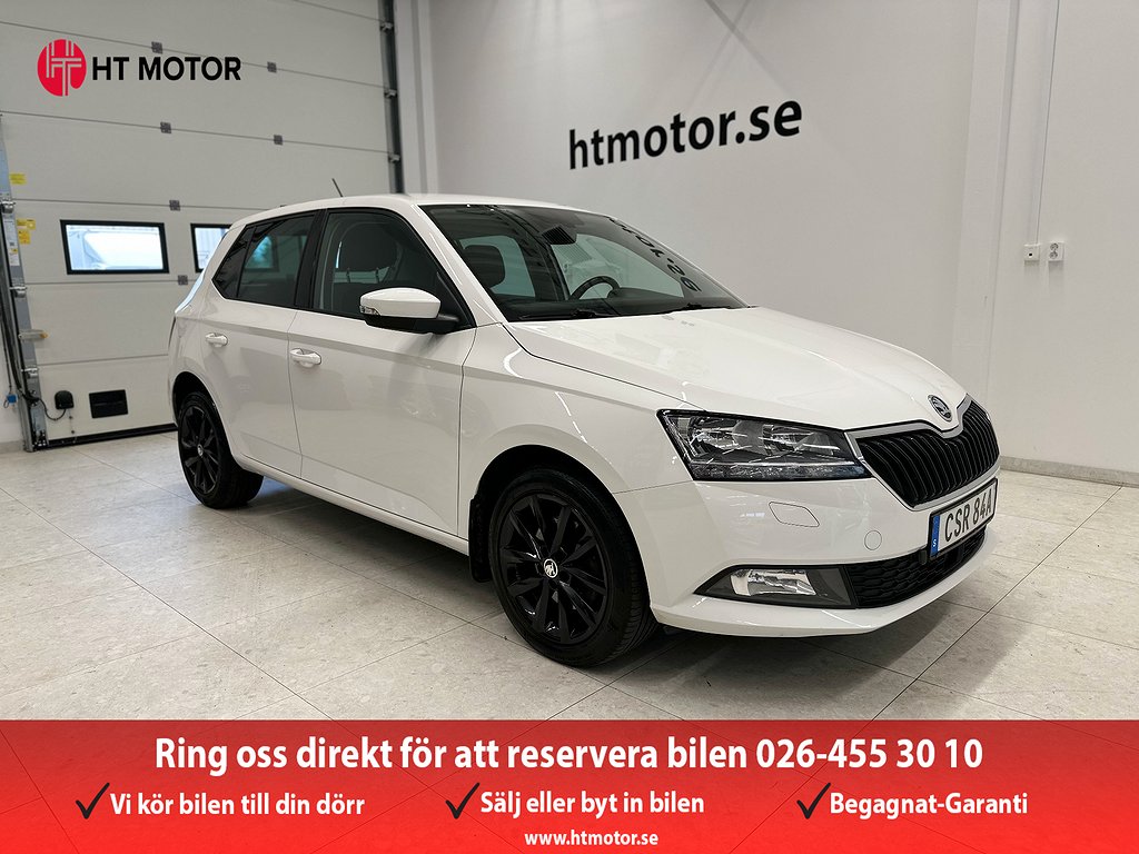 Skoda Fabia 1.0 TSI Style, Backkamera, Motor och kupévärmare