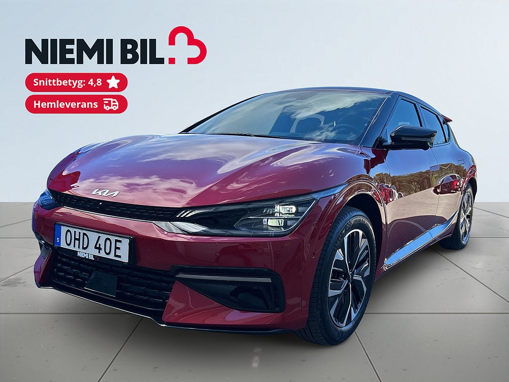 Kia EV6 77.4 kWh AWD GT-Line 360/MERIDIAN/HeadUp/Skinn/SoV-hjul