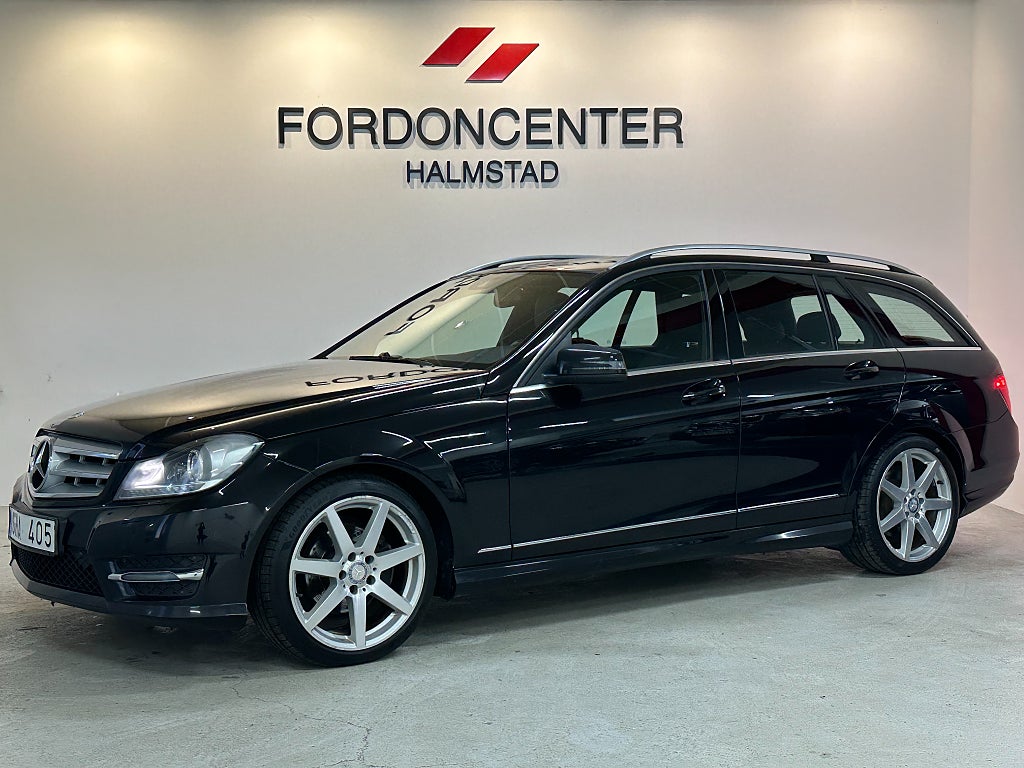 Mercedes-Benz C 220 T CDI 170hk 7G-Tronic AMG Sport, Dragkrok