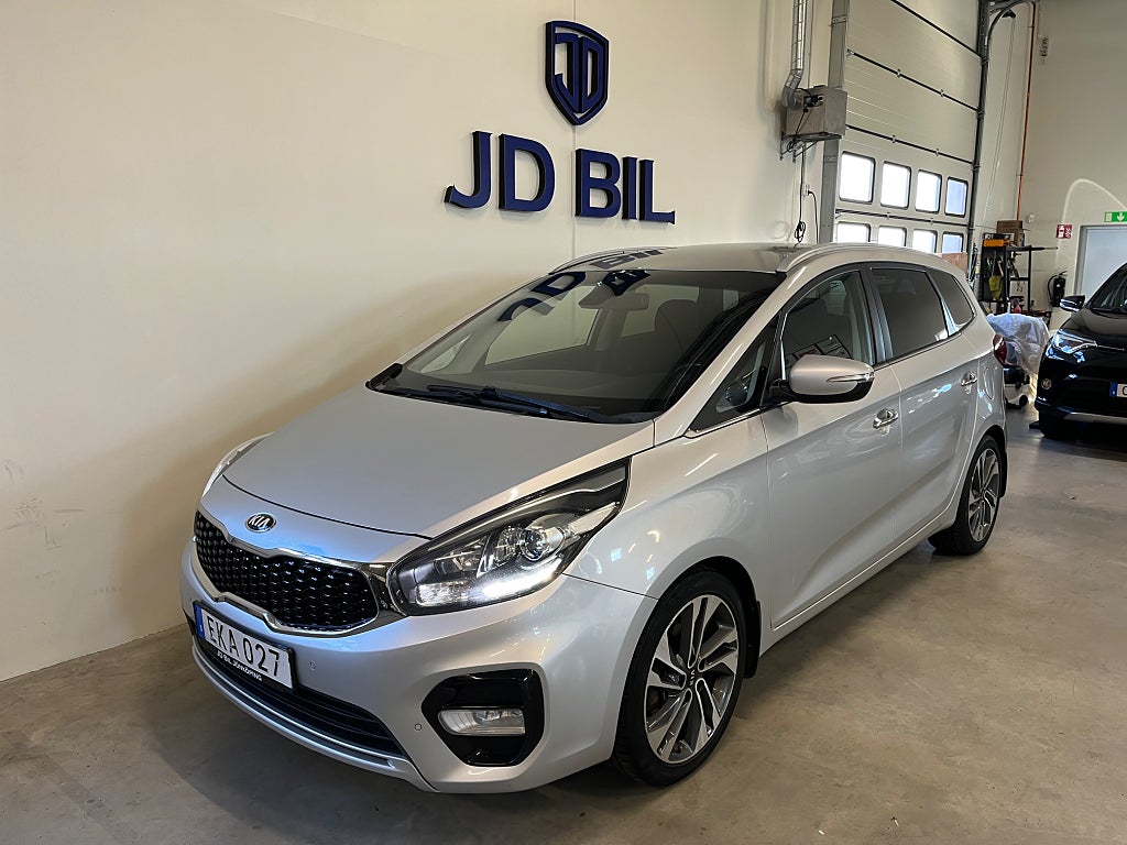 Kia Carens 1.7 VGT DCT Apple/7-sits/B-kam/GPS/Dragkrok 141hk