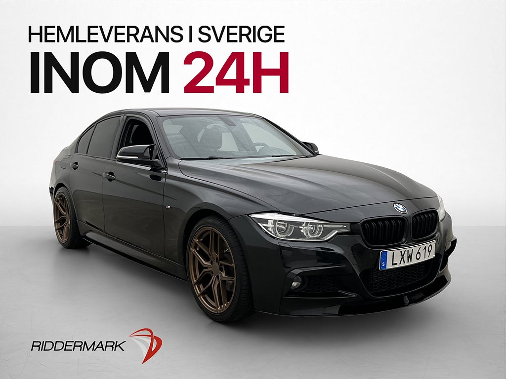 BMW 320D 190hk M-Sport P-sensor H/K Bluetooth Farthållare