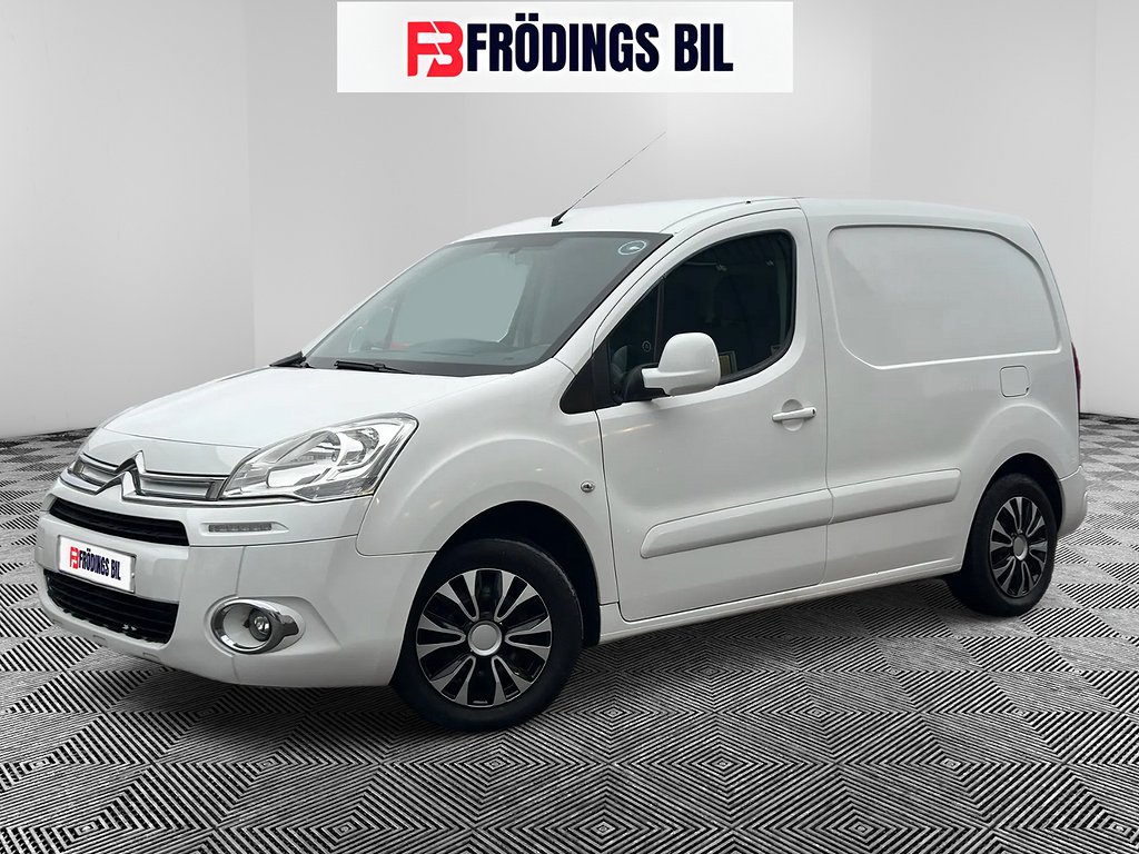 Citroën Berlingo Van 1.6 99HK BlueHDi ETG6 3Sits DRAG/VÄRMARE