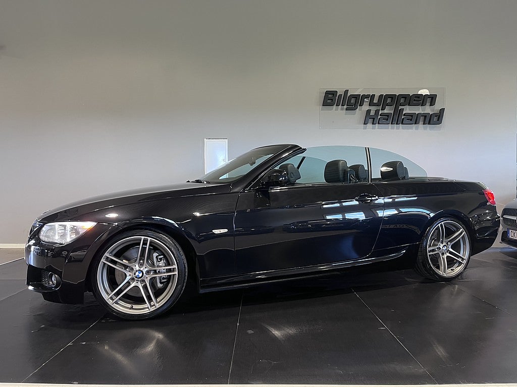 BMW 335i E93 Cab DCT M Sport H/K Navi Läder Värm Drag Sv-såld