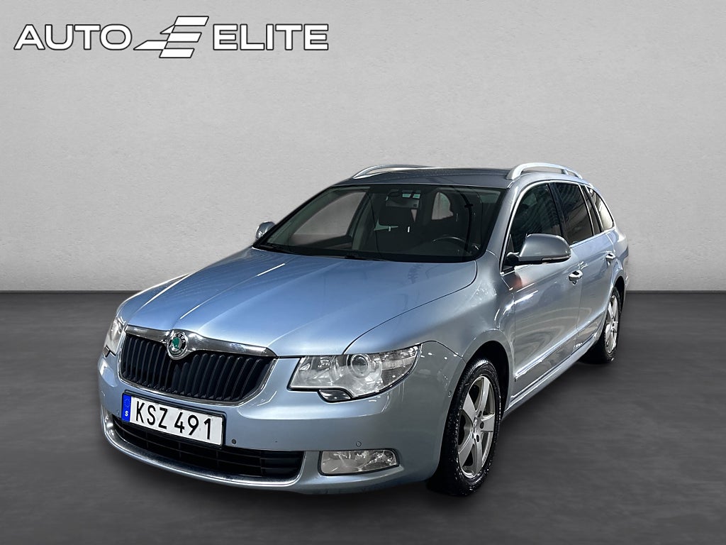 Skoda Superb KOMBI|2.0 TDI|ELEGANCE|1 ÄGARE|NYSERV|FARTH|SoV-D|DRAG