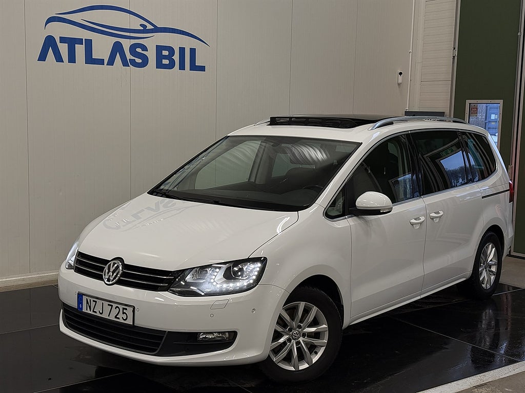 Volkswagen Sharan 7-seater 2.0 TDI DPF 150hk|Pano|Drag|SoV|Bkam|