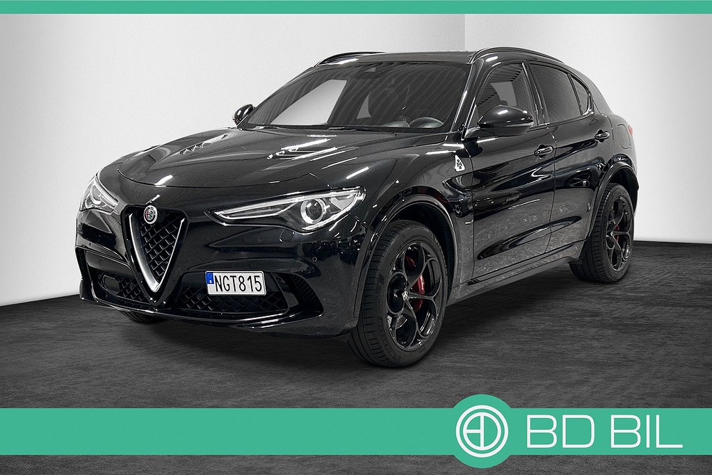 Alfa Romeo Stelvio Quadrifoglio 510HK PANORAMA SVENSKSÅLD 