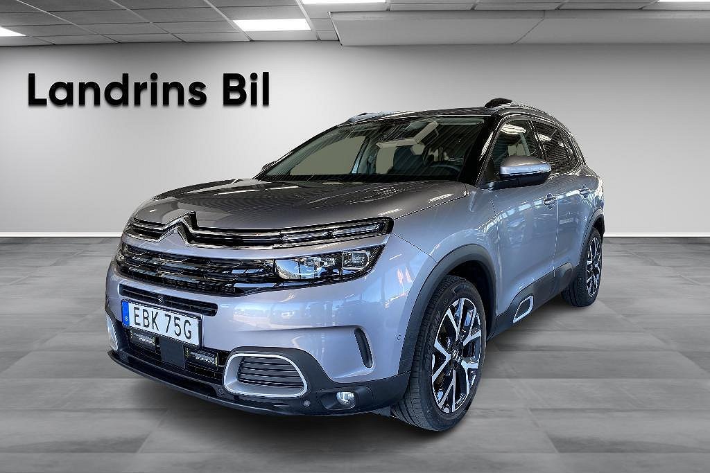 Citroën C5 Aircross 1.6 PureTech Shine, Adaptiv farthållare,  Elbaklucka 180hk