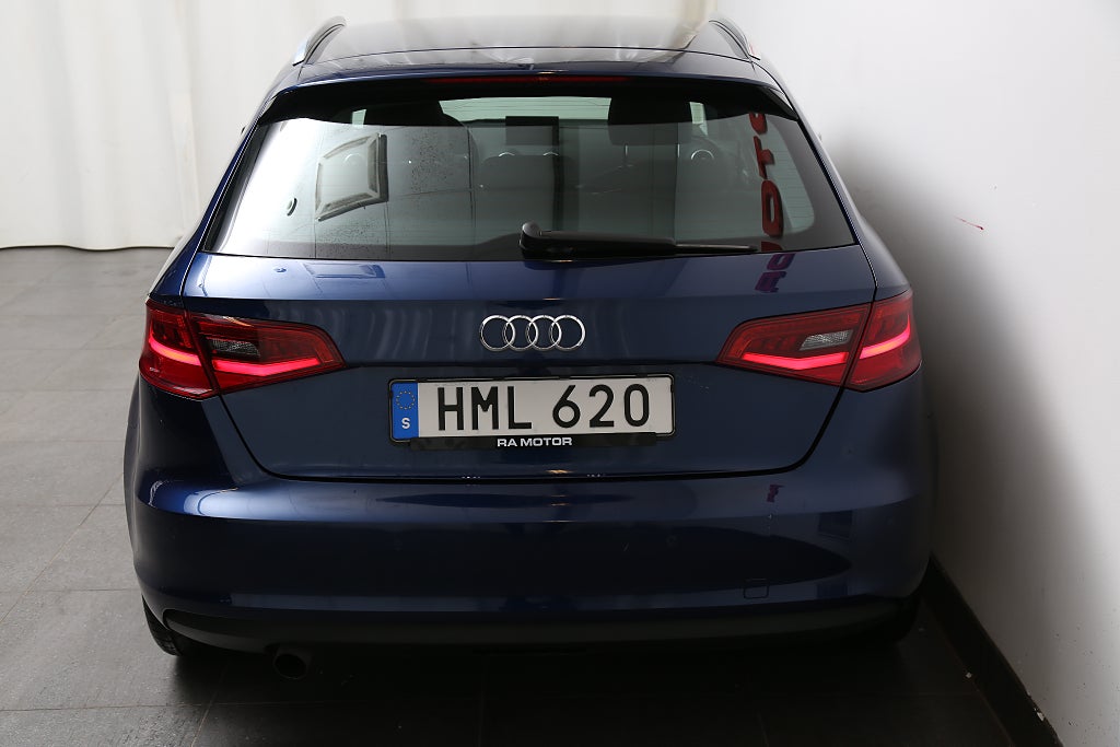 Audi A3 1,2 TFSI 110hk Attraction Sportback I Motorv I Dragkrok 2016