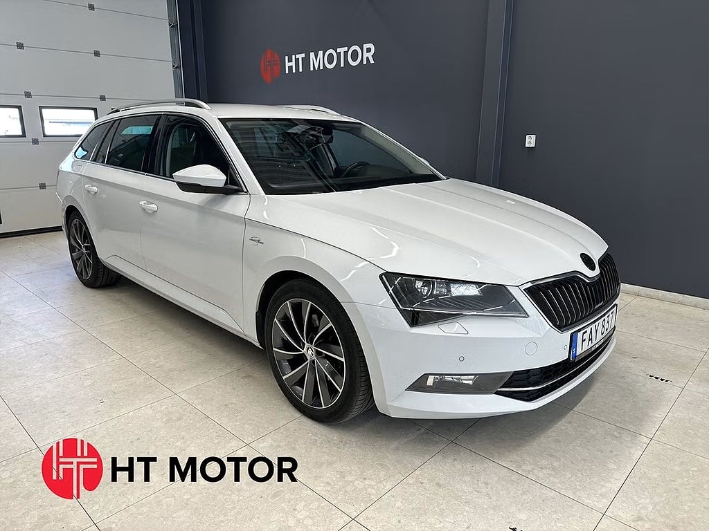 Skoda Superb Kombi 2.0 TDI 4x4 L&K/B-Kamera/Värm/Drag/Läder/Canton