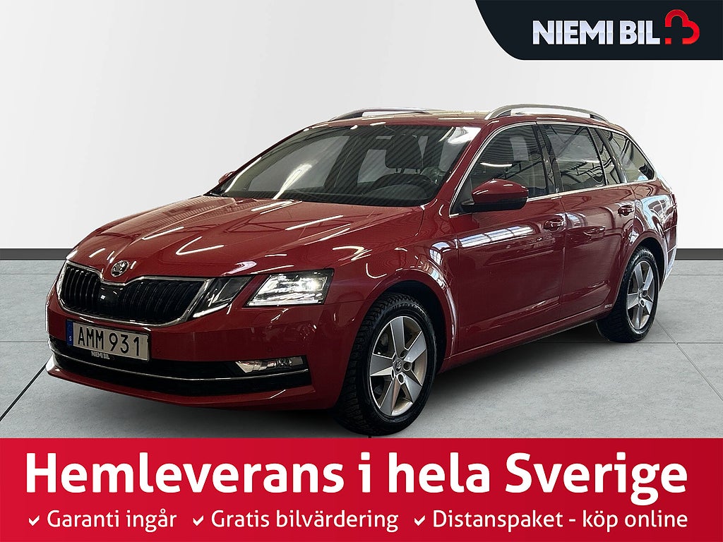 Skoda Octavia Kombi 1.5 TSI ACT S&V-hjul/Kamera/Carplay/Navi/Canton