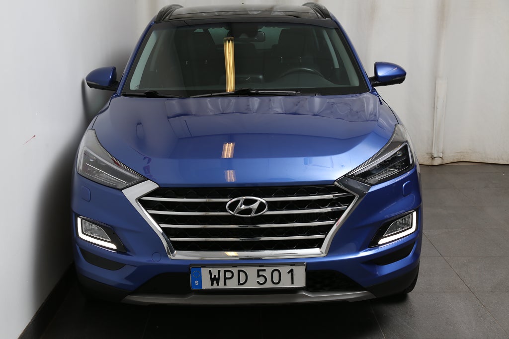 Hyundai Tucson 2,0 CRDi 185hk Premium AWD Pano Skinn KRELL Dragkrok 2019