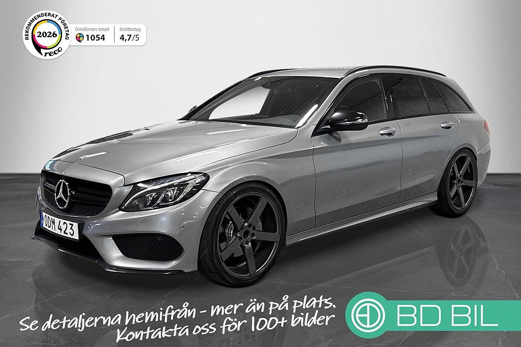 Mercedes-Benz C220 d 220 T d AMG Värmare Backkamera Drag