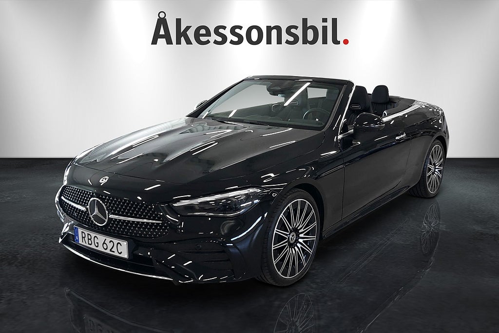 Mercedes-Benz CLE 200 AMG Cabriolet AUT 204hk ENDAST 262 Mil!