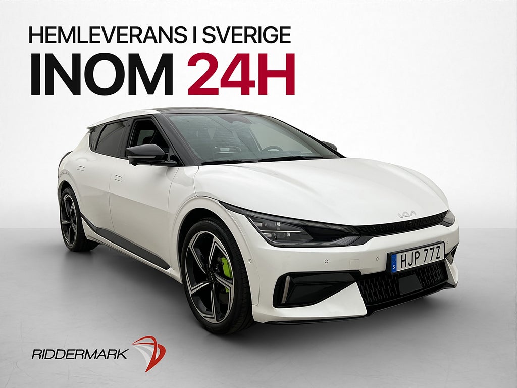 Kia EV6 GT AWD 585hk 360° Värmare T-Lucka Navi