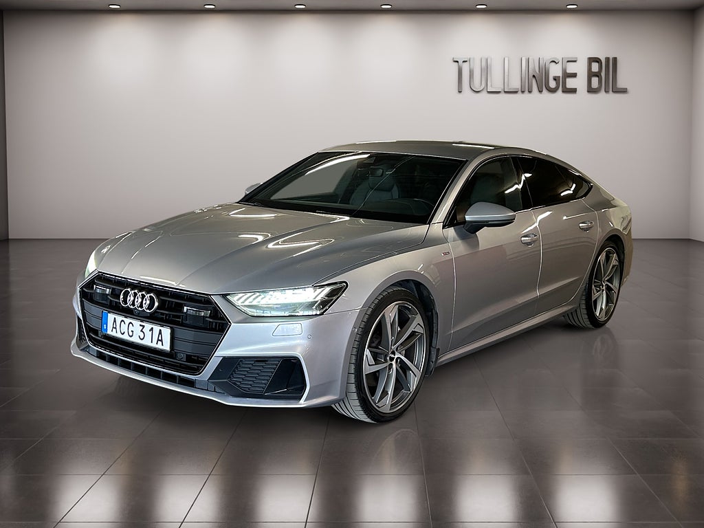 Audi A7 50TDI Q 286HK S Line RS-Stolar B&O Luft 360° Matrix 21"