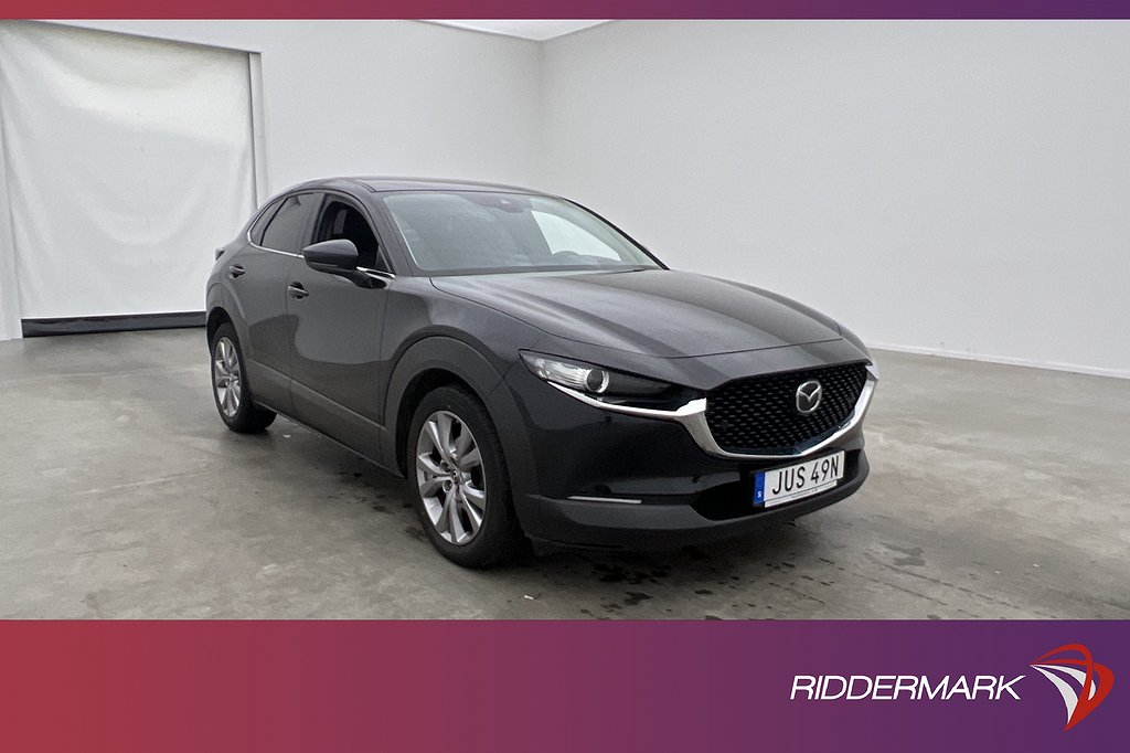 Mazda CX-30 SKYACTIV-X M Hybrid 180hk Sky HUD Kamera Navi