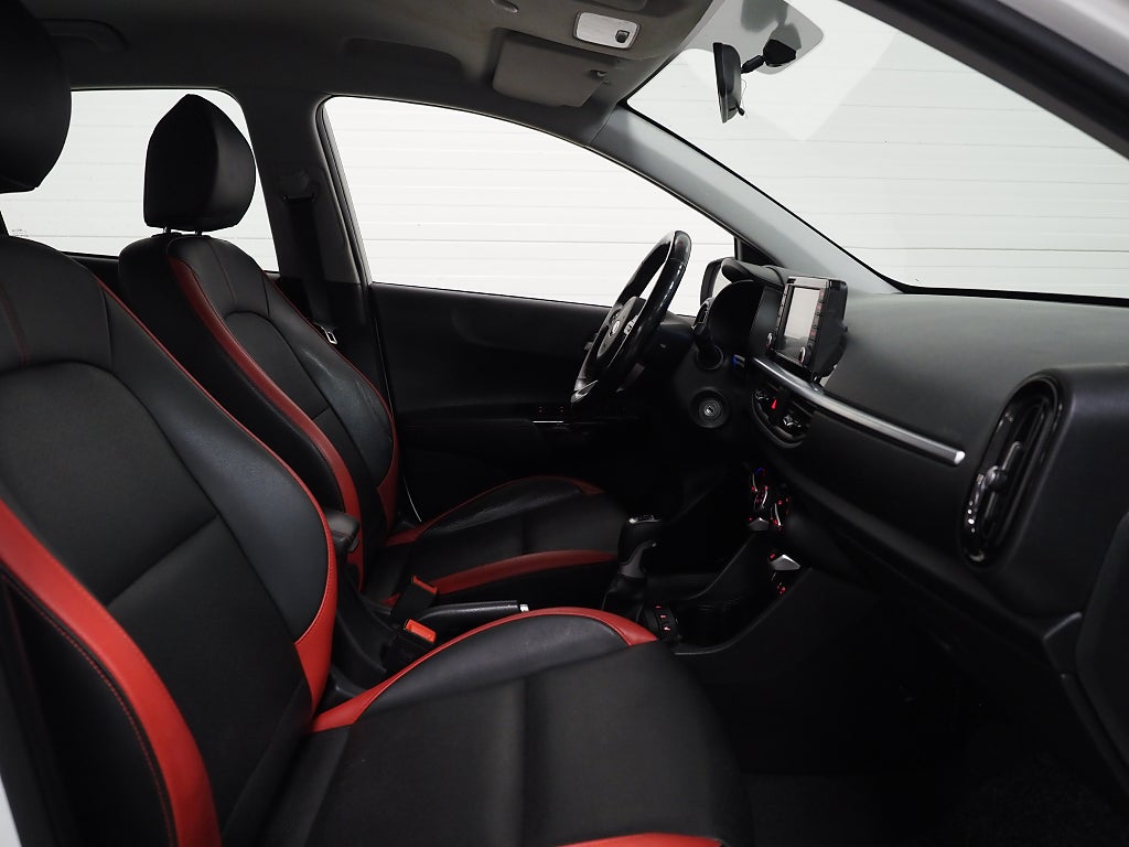 Kia Picanto 1.0 T-GDI 100hk GT-Line Kamera Skinn Rattvärme 2019