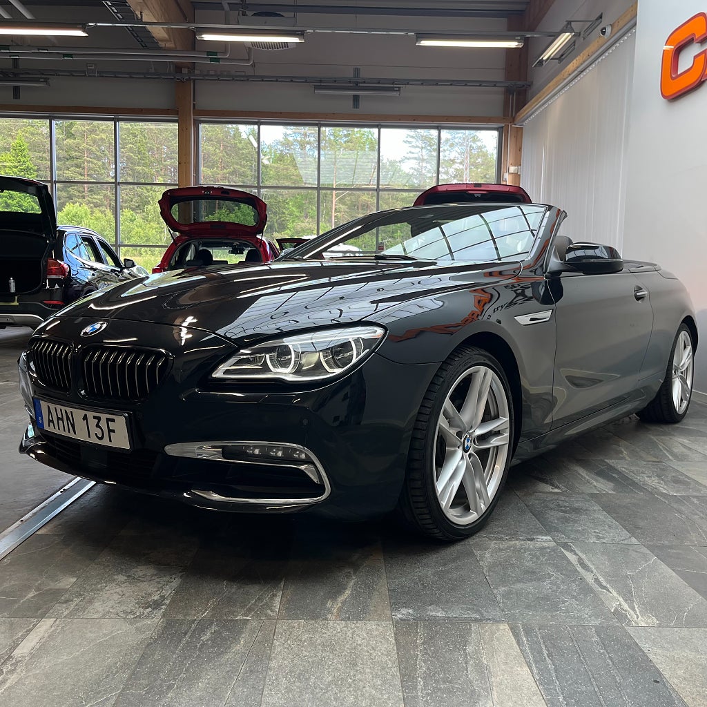BMW 640D Convertible Steptronic HiFi Navi Backkamera 313hk