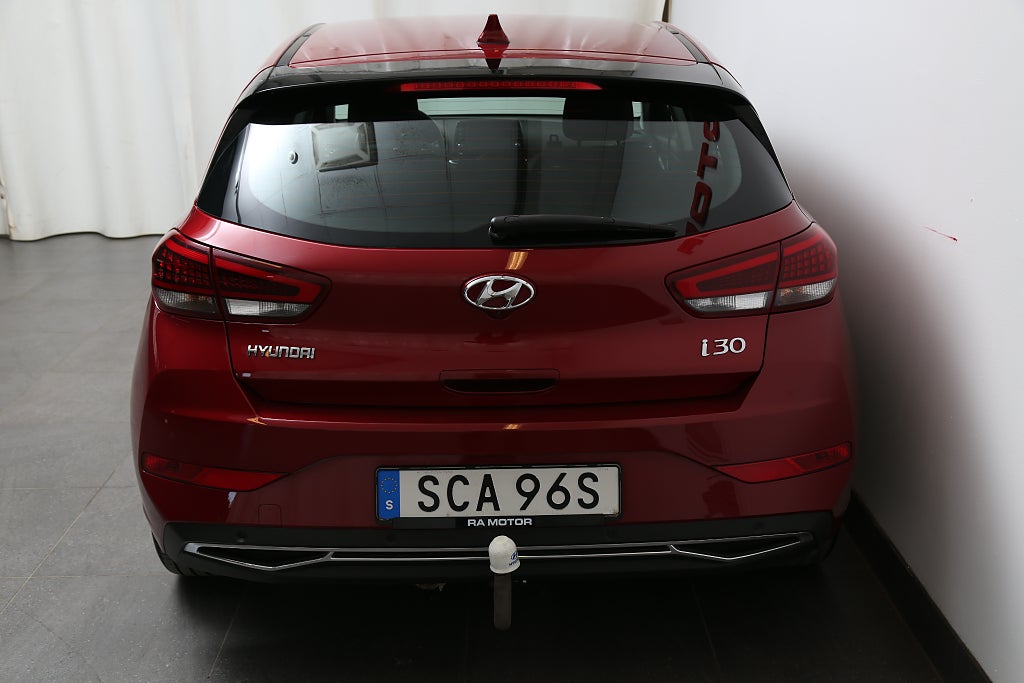Hyundai i30 1,5 T-GDI 48V MHEV 159hk Advanced Aut Keyless Dragkrok