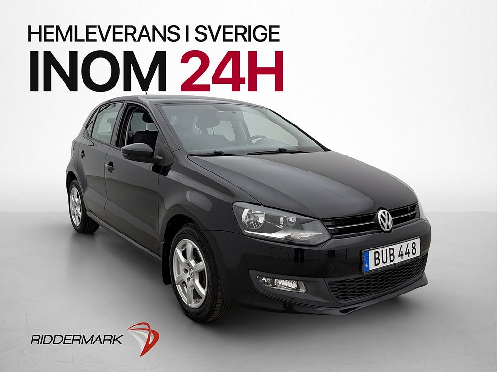 Volkswagen Polo 1.2 TSI 90hk Masters  1-Brukare CD-Spelare