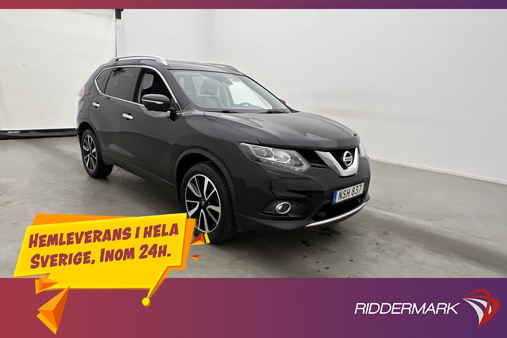 Nissan X-Trail 1.6 dCi 130hk Tekna Pano Skinn  Navi 0,51/mil