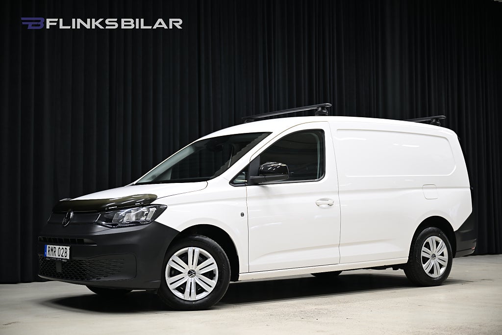 Volkswagen Caddy Maxi DSG 122HK Inredd|Baklucka|Backkamera|Drag|Värmare|Moms
