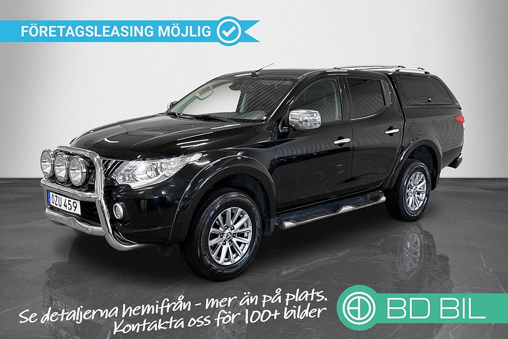 Mitsubishi L200 2.4 DI-D 4WD VÄRMARE KÅPA VÄLSERVAD BACKKAMERA MOMS