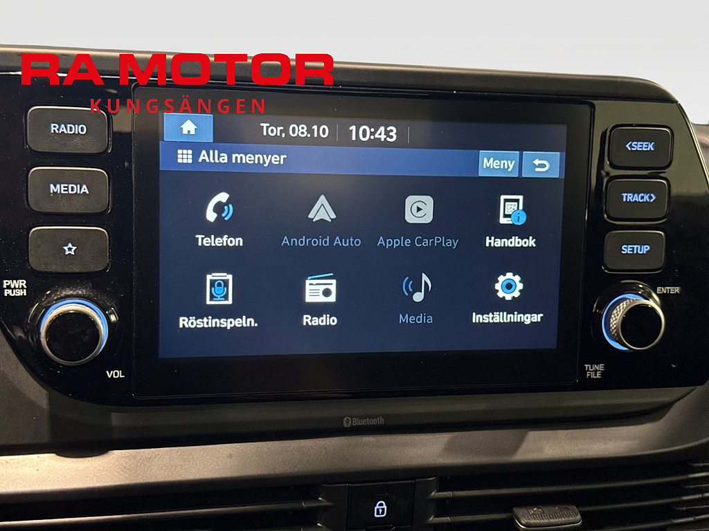 Hyundai i20 1.0 101hk DCT Essential | Backkamera | Rattvärme | 2022