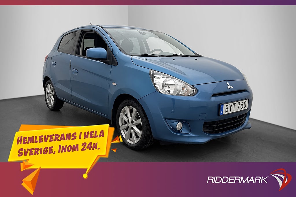 Mitsubishi Space Star 1.2 A/C Sensorer Låg skatt Få Brukare