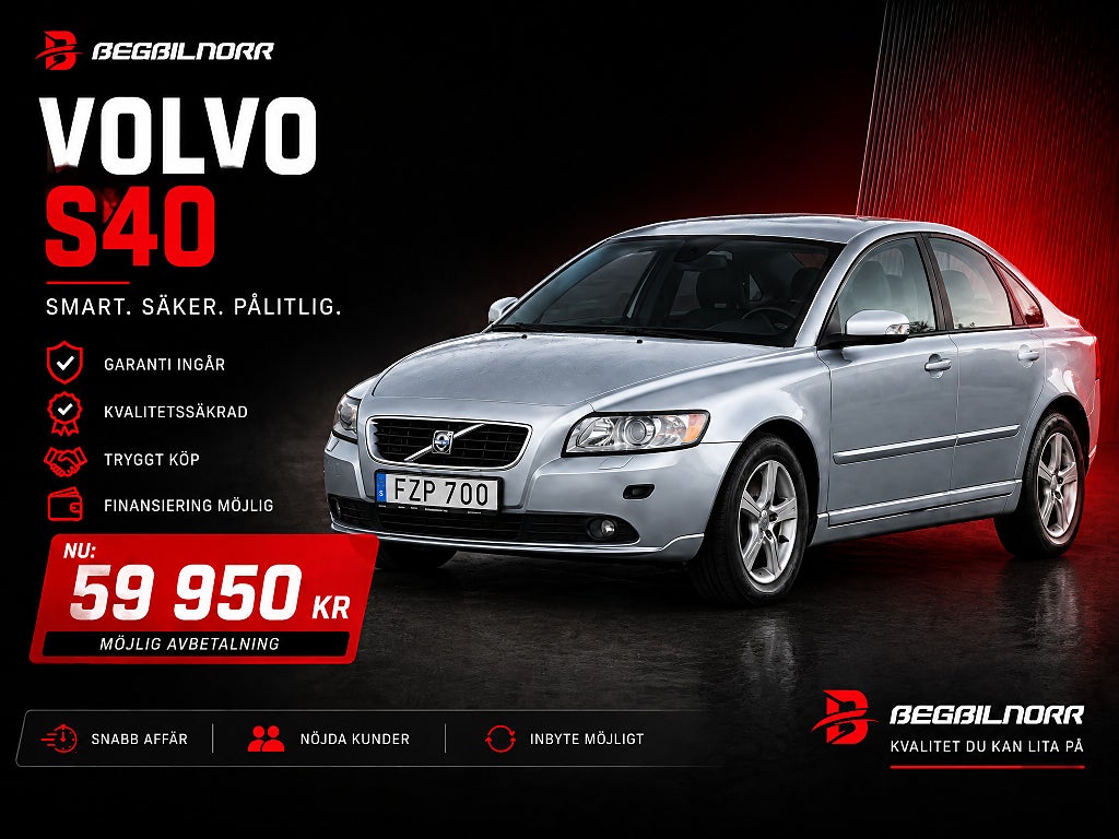 Volvo S40 1.8F Momentum* Nyserv*Nybes