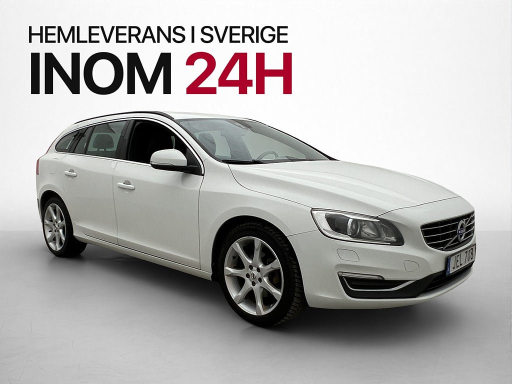 Volvo V60 D2 Momentum Värmare Rattvärme Farthållare Dragkrok