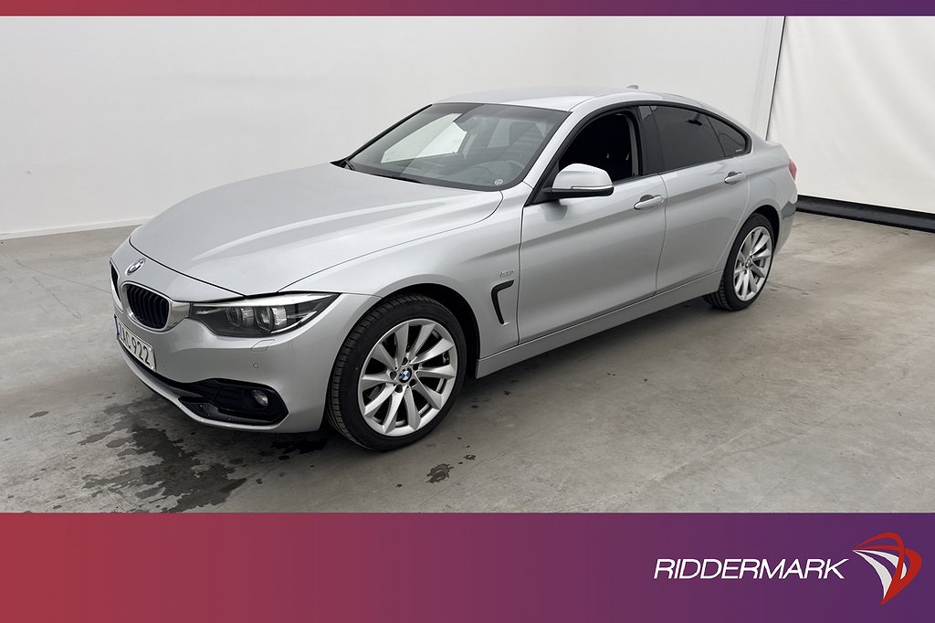 BMW 420 d xDrive Gran Coupé Sportline Kamera Läder Navi Drag