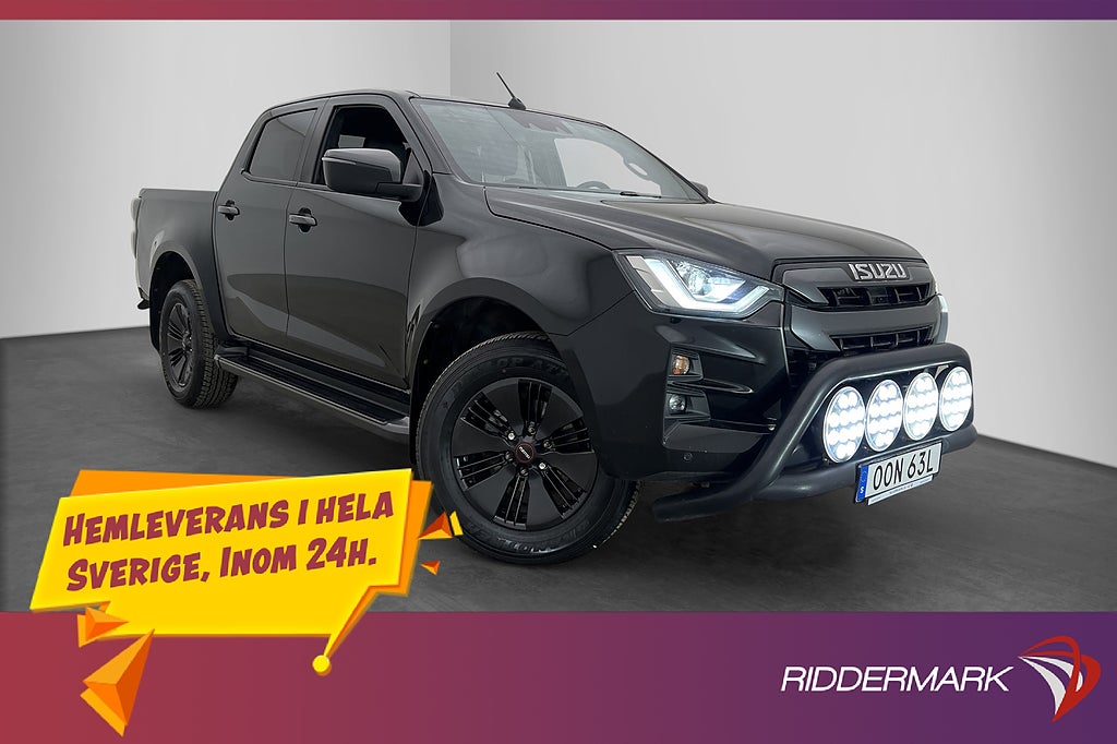 Isuzu D-Max XRX 1.9 4WD Värmare Diff Drag Skinn CARPLAY Moms