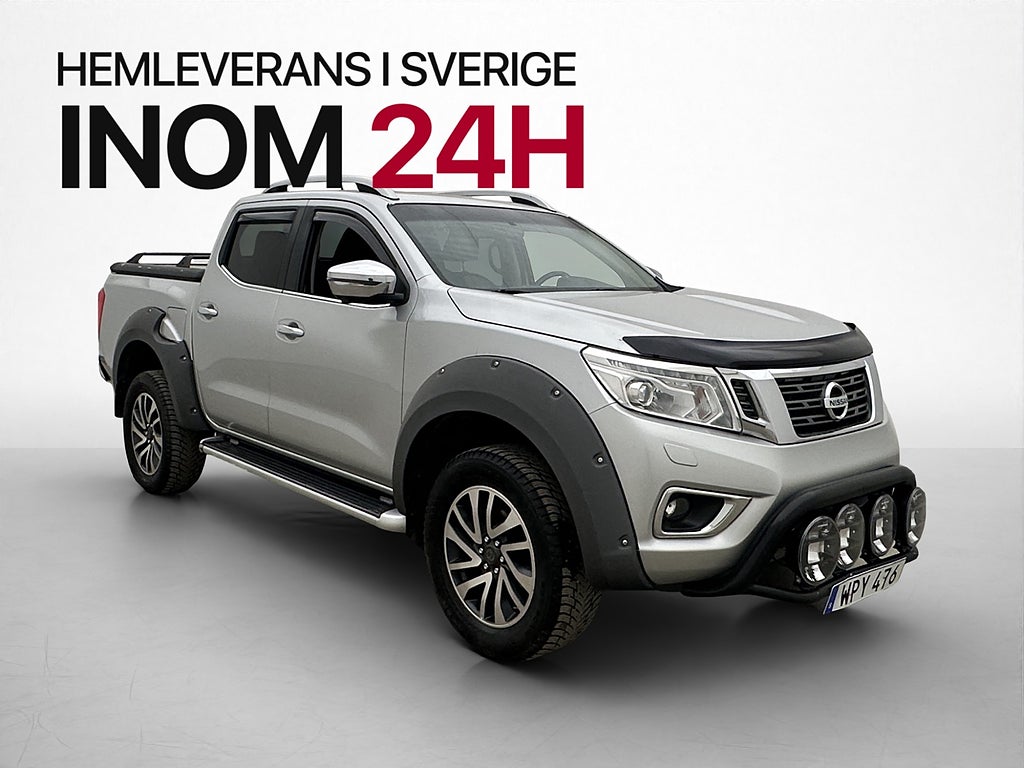 Nissan Navara Tekna 2.3 4WD Värm Drag Diff Skinn ALMECO Moms