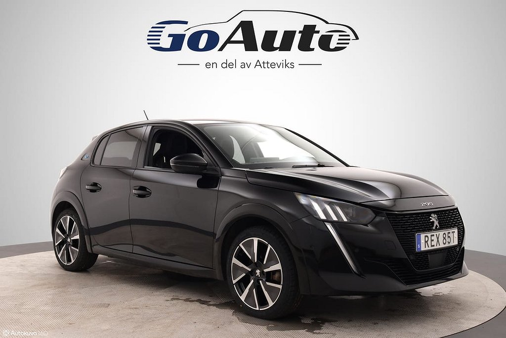 Peugeot E-208 136hk GT-Pack 50kWh Backkamera