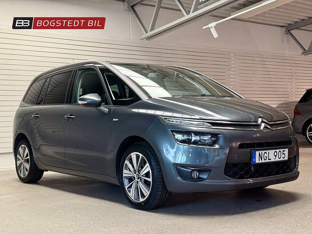 Citroën Grand C4 Picasso Exclusive 2.0 HDi 150hk |7-sits|Drag|Pano|Massa