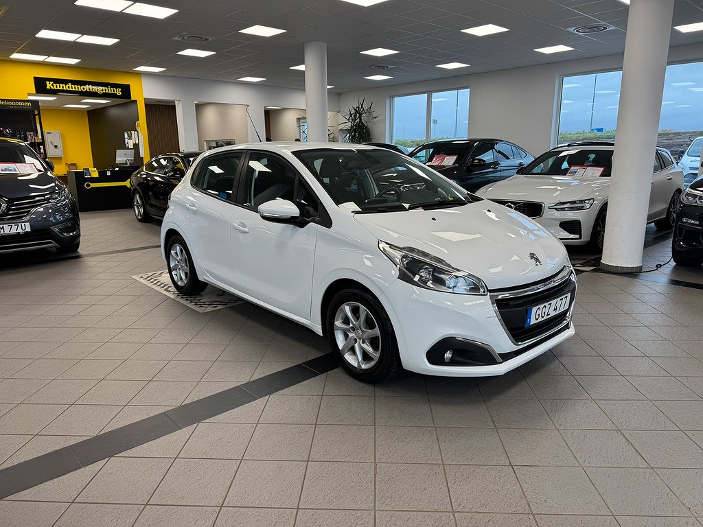 Peugeot 208 5-dörrar 1.2 VTi ETG5 Euro 6 SoV-hjul