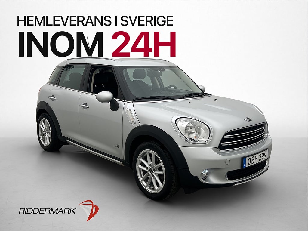 MINI Countryman ALL4 122hk Chili P-Sensorer Halvskinn