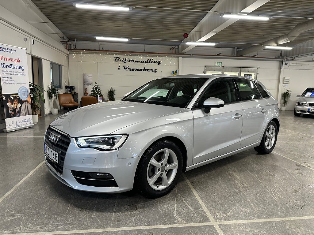 Audi A3 Sportback 1.4 TFSI Adaptiv Kamera Lanekeep M&K värm