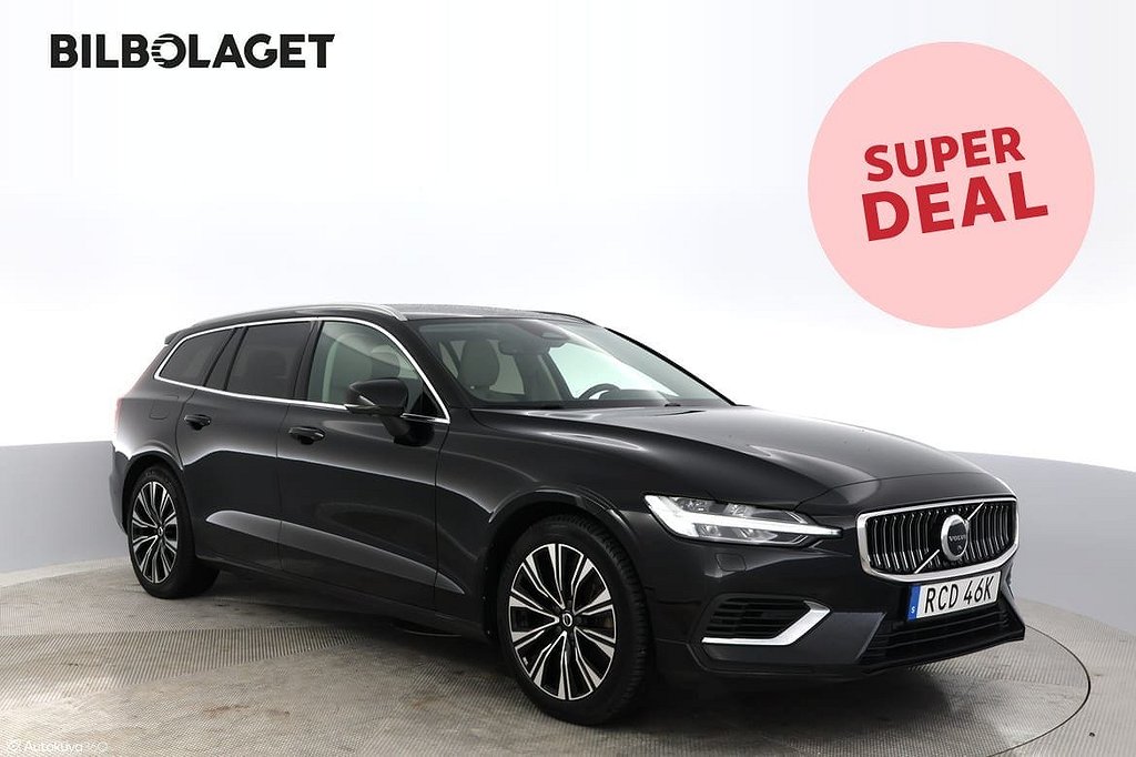 Volvo V60 Recharge T6 Core Edition.360,H&K,Läder. * SUPERDEA...