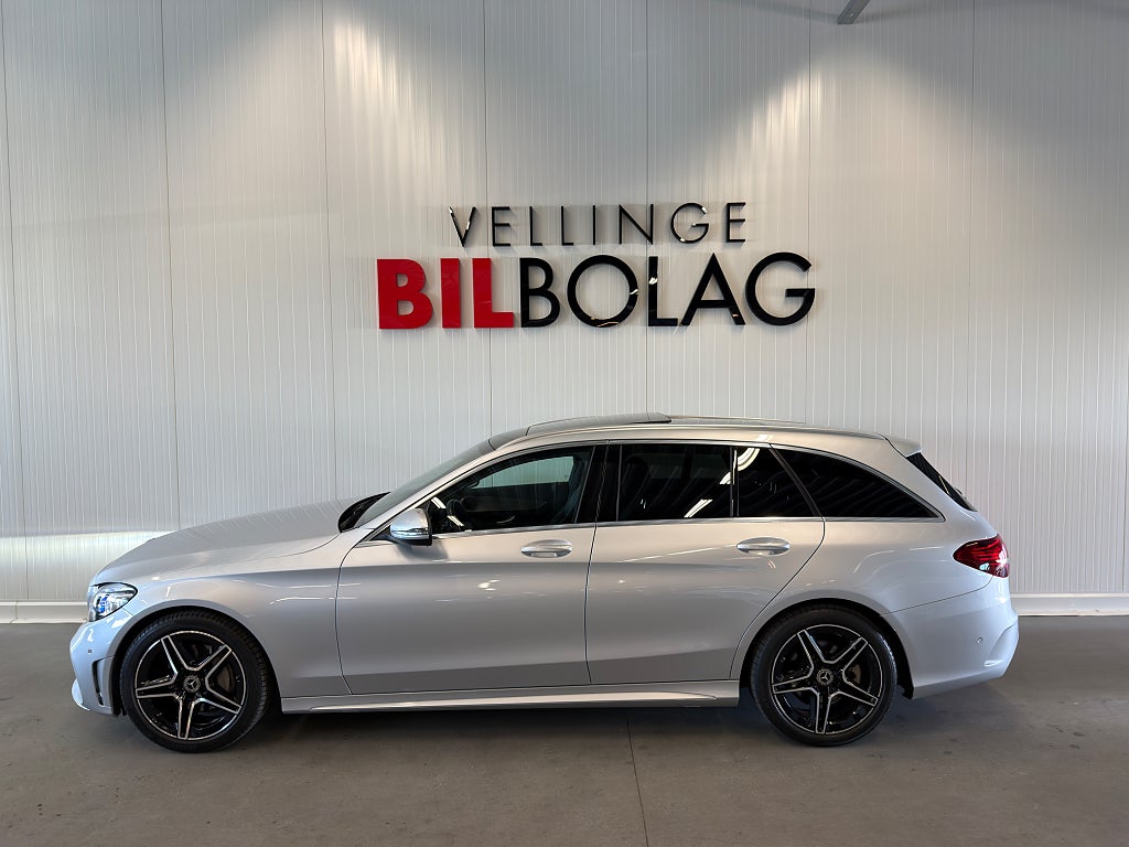 Mercedes-Benz C 200 T 9G-Tronic AMG Pano Cockpit Navi B-Kamera Drag