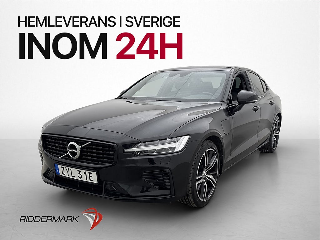 Volvo S60 Recharge T8 AWD R-Design Värmare Kamera Navi Drag